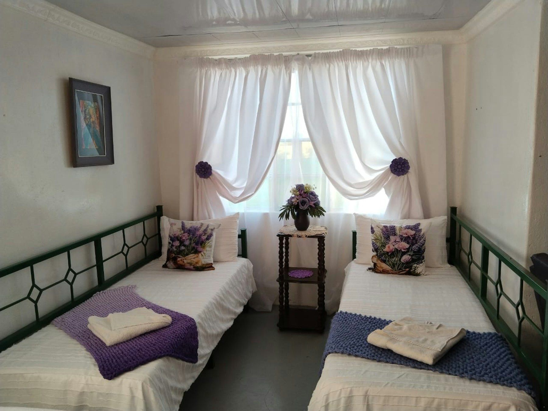 Twin beds